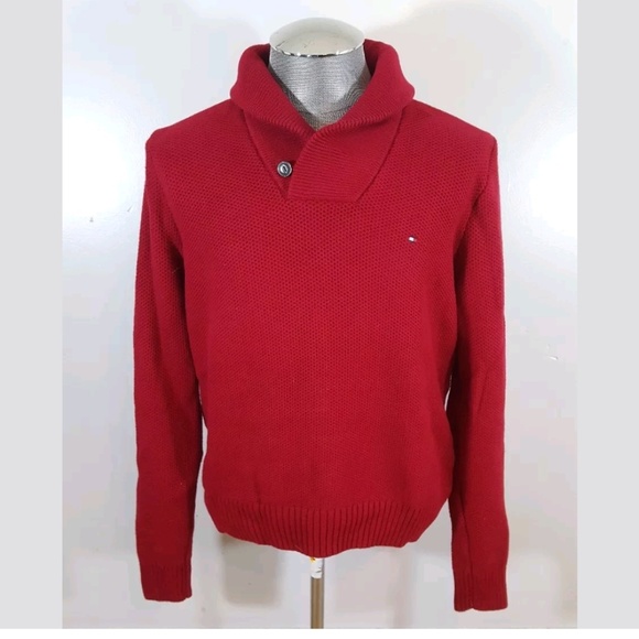 Tommy Hilfiger Other - Tommy Hilfiger shawl neck sweater large
